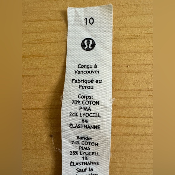 Lululemon Women’s All Yours Tank Top Earth Dye Stone One Of A Kind Summer Shirt - Picture 7 of 7